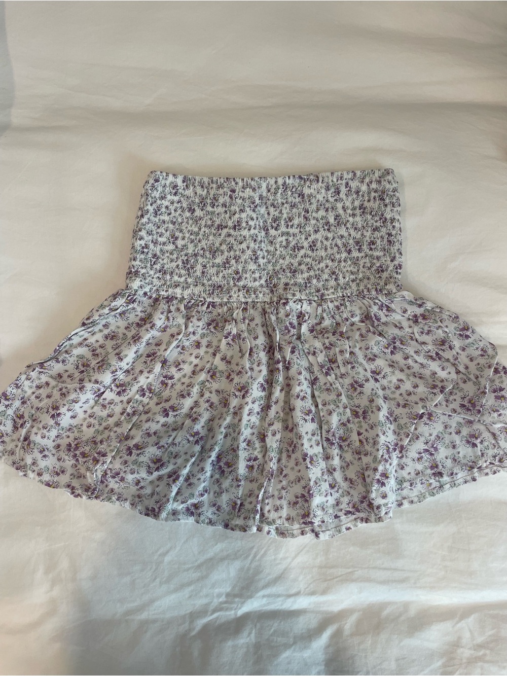 Lavender Baby Floral Skirt from Sky to Moon